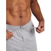 Gaiam Mens Chill Flex Jogger, Slim Fit, 30” Inseam, Stretch Midweight Material(Sleet Heather)