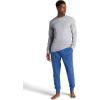 Gaiam Mens Comfort Jogger, Relaxed Fit, 30” Inseam, Stretch Heavyweight Material(True Navy)