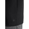Gaiam Mens Cozy & Cool Long Sleeve Crewneck Top, Standard Fit, Stretch Midweight Micro Waffle Jacquard Material(Black)