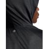 Gaiam Men’s Everyday Basic Cowl Neck Hoodie, Standard Fit, Stretch Midweight Material(Black Heather)