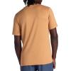 Gaiam Mens Everyday Basic Crewneck Top, Standard Fit, Stretch Midweight Material(Biscuit)