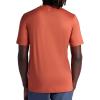 Gaiam Mens Everyday Basic Crewneck Top, Standard Fit, Stretch Midweight Material(Bruschetta)