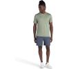 Gaiam Mens Everyday Basic Crewneck Top, Standard Fit, Stretch Midweight Material(Dusty Green)