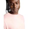 Gaiam Mens Everyday Basic Crewneck Top, Standard Fit, Stretch Midweight Material(Glaze Heather)