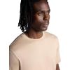 Gaiam Mens Everyday Basic Crewneck Top, Standard Fit, Stretch Midweight Material(Humus)