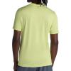 Gaiam Mens Everyday Basic Crewneck Top, Standard Fit, Stretch Midweight Material(Lime Sherbet)