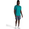 Gaiam Mens Everyday Basic Crewneck Top, Standard Fit, Stretch Midweight Material(Quetzal Green)