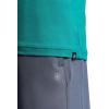 Gaiam Mens Everyday Basic Crewneck Top, Standard Fit, Stretch Midweight Material(Quetzal Green)