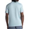Gaiam Mens Everyday Basic Crewneck Top, Standard Fit, Stretch Midweight Material(Slate)