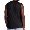 Gaiam Mens Everyday Basic Muscle Tank Top, Standard Fit, Stretch Midweight Material(Black)