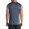 Gaiam Mens Everyday Basic Muscle Tank Top, Standard Fit, Stretch Midweight Material(Cool Grey Heather)