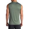 Gaiam Mens Everyday Basic Muscle Tank Top, Standard Fit, Stretch Midweight Material(Duck Green Heather)