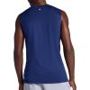 Gaiam Mens Everyday Basic Muscle Tank Top, Standard Fit, Stretch Midweight Material(Medieval Blue)