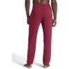 Gaiam Mens Flow State Pant, Relaxed Fit, 29” Inseam, Stretch Lightweight Material(Beet)