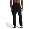 Gaiam Mens Flow State Pant, Relaxed Fit, 29” Inseam, Stretch Lightweight Material(Black)