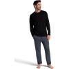 Gaiam Mens Flow State Pant, Relaxed Fit, 29” Inseam, Stretch Lightweight Material(Cool Grey Heather)