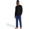 Gaiam Mens Flow State Pant, Relaxed Fit, 29” Inseam, Stretch Lightweight Material(Medieval Blue)