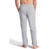 Gaiam Mens Flow State Pant, Relaxed Fit, 29” Inseam, Stretch Lightweight Material(Sleet)