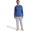 Gaiam Mens Flow State Pant, Relaxed Fit, 29” Inseam, Stretch Lightweight Material(Sleet)