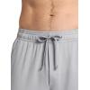 Gaiam Mens Flow State Pant, Relaxed Fit, 29” Inseam, Stretch Lightweight Material(Sleet)