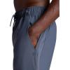 Gaiam Mens Lotus Oblong Pant, Standard Fit, 31” Inseam, Stretch Heavyweight Terry Material(Cool Grey)