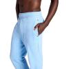 Gaiam Mens Lotus Oblong Pant, Standard Fit, 31” Inseam, Stretch Heavyweight Terry Material(Placid Blue)