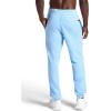 Gaiam Mens Lotus Oblong Pant, Standard Fit, 31” Inseam, Stretch Heavyweight Terry Material(Placid Blue)