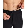 Gaiam Mens Lunge Pant 2.0, Relaxed Fit, 30” Inseam, Stretch Lightweight Material, Moisture-Wicking(Black)