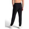 Gaiam Mens Lunge Pant 2.0, Relaxed Fit, 30” Inseam, Stretch Lightweight Material, Moisture-Wicking(Black)