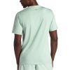 Gaiam Mens Omtech Short Sleeve Crewneck T-Shirt, Standard Fit, Stretch Lightweight Performance Material(Dusty Green)