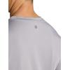 Gaiam Mens Omtech Short Sleeve Crewneck T-Shirt, Standard Fit, Stretch Lightweight Performance Material(Sleet)