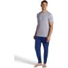 Gaiam Mens Restorative Jogger, Standard Fit, 30” Inseam, Stretch Midweight Material(Medieval Blue Heather)