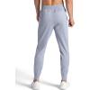 Gaiam Mens Restorative Jogger, Standard Fit, 30” Inseam, Stretch Midweight Material(Sleet Heather)