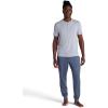 Gaiam Mens Serenity Flow Jogger, Standard Fit, 30” Inseam, Stretch Midweight Material(Cool Grey Heather)
