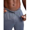 Gaiam Mens Serenity Flow Jogger, Standard Fit, 30” Inseam, Stretch Midweight Material(Cool Grey Heather)