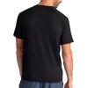 Gaiam Mens Supine Crewneck Top, Relaxed Fit, Stretch Midweight Material(Black)
