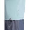 Gaiam Mens Supine Crewneck Top, Relaxed Fit, Stretch Midweight Material(Slate)