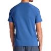 Gaiam Mens Supine Crewneck Top, Relaxed Fit, Stretch Midweight Material(True Navy)