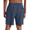 Gaiam Men’s Upside 7” Short with Liner, Standard Fit, Stretch Lightweight Material, Moisture-Wicking(Cool Grey)