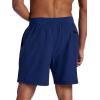 Gaiam Men’s Upside 7” Short with Liner, Standard Fit, Stretch Lightweight Material, Moisture-Wicking(Medieval Blue)