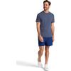 Gaiam Men’s Veda 5” Short, Standard Fit, Stretch Lightweight Material(Medieval Blue)