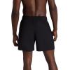 Gaiam Men’s Veda 5” Short with Brief, Standard Fit, Stretch Lightweight Material(Black)