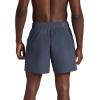 Gaiam Men’s Veda 5” Short with Brief, Standard Fit, Stretch Lightweight Material(Cool Grey)