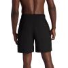 Gaiam Mens Veda 7” Short, Standard Fit, Stretch Lightweight Material, Moisture-Wicking(Black)