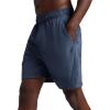 Gaiam Mens Veda 7” Short, Standard Fit, Stretch Lightweight Material, Moisture-Wicking(Cool Grey)