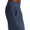 Gaiam Mens Veda 7” Short, Standard Fit, Stretch Lightweight Material, Moisture-Wicking(Cool Grey)
