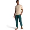 Gaiam Mens Warrior Pose Pant, Standard Fit, 31” Inseam, Stretch Lightweight Material, Moisture-Wicking(Ponderosa Pine)