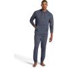 Gaiam Mens Zen Flex Jogger, Standard Fit, 30” Inseam, Stretch Midweight Material(Cool Grey Heather)