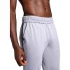 Gaiam Mens Zen Flex Jogger, Standard Fit, 30” Inseam, Stretch Midweight Material(Sleet Heather)