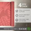 Gaiam Print Yoga Mat, Non Slip Exercise & Fitness Mat for All Types of Yoga, Pilates & Floor Exercises(Tropical Sunrise)